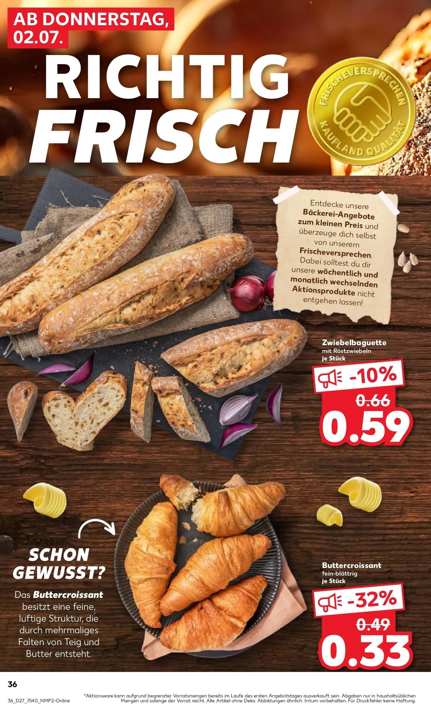 Prospekt Kaufland ab 29.06.2026 » Angebote Online zum Blättern | Seite: 47 | Produkte: Butter