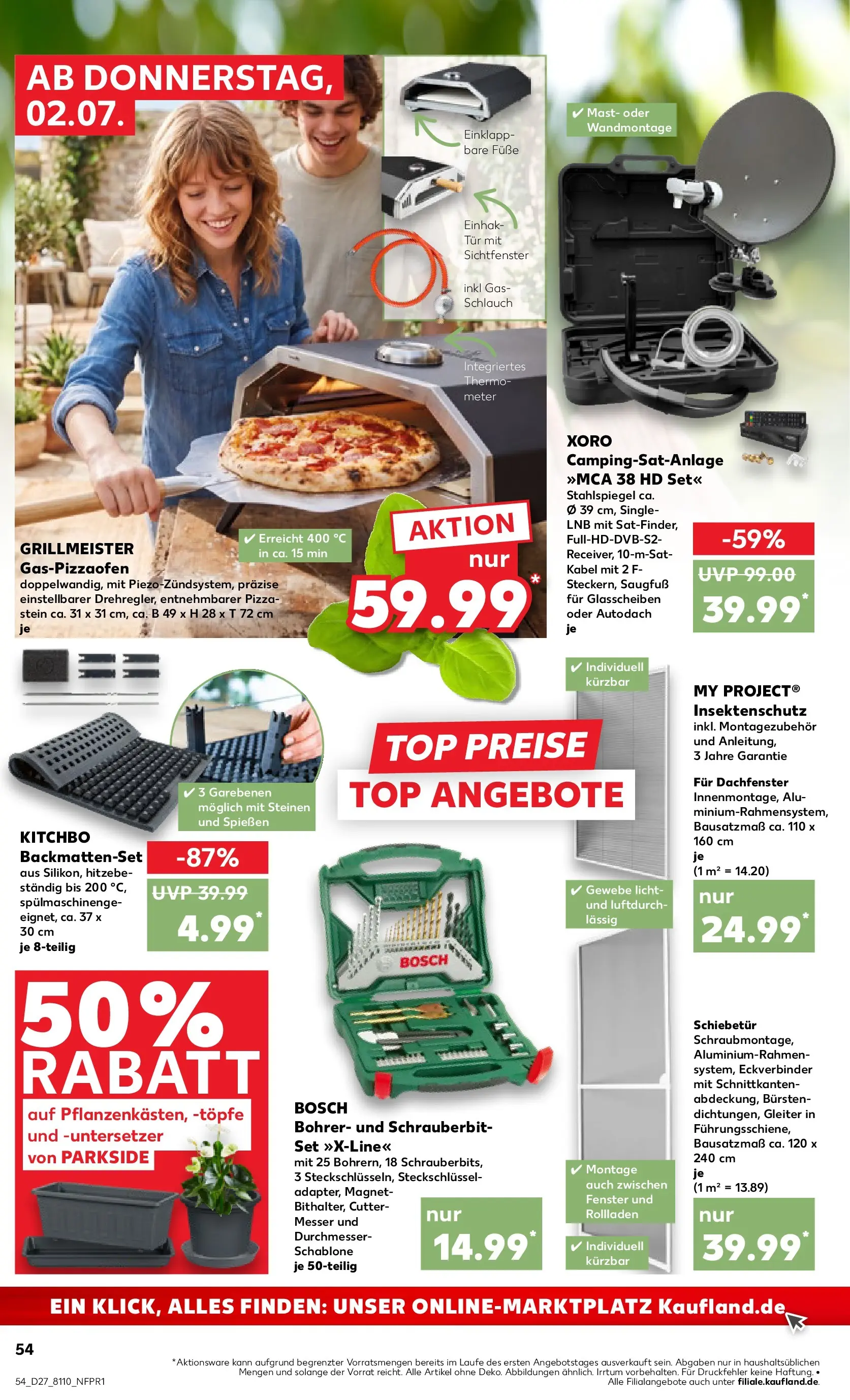 Prospekt Kaufland ab 29.06.2026 » Angebote Online zum Blättern | Seite: 65 | Produkte: Kabel, Bosch, Cutter, Pizza