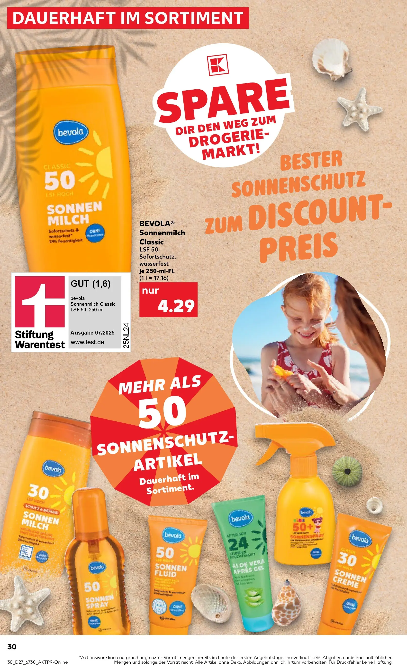 Prospekt Kaufland ab 29.06.2026 » Angebote Online zum Blättern | Seite: 39 | Produkte: Milch, Creme, After Sun