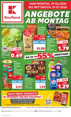 Kaufland Prospekt Düsseldorf ab 29.06.2026 gültig