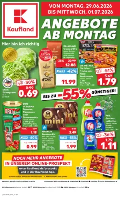 Kaufland Prospekt Weingarten ab 29.06.2026 gültig