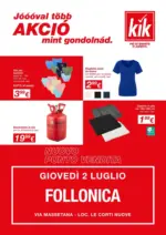KiK Nuovo punto vendita - al 01.07.2026