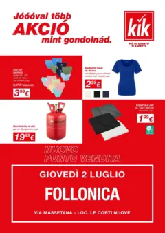 Anteprima del volantino KiK - Nuovo punto vendita valido a partire dal 28/06/2026