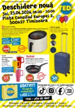 TEDi Catalog TEDi p&acirc;nă &icirc;n data de 30.06.2026 - p&acirc;nă la 30-06-26