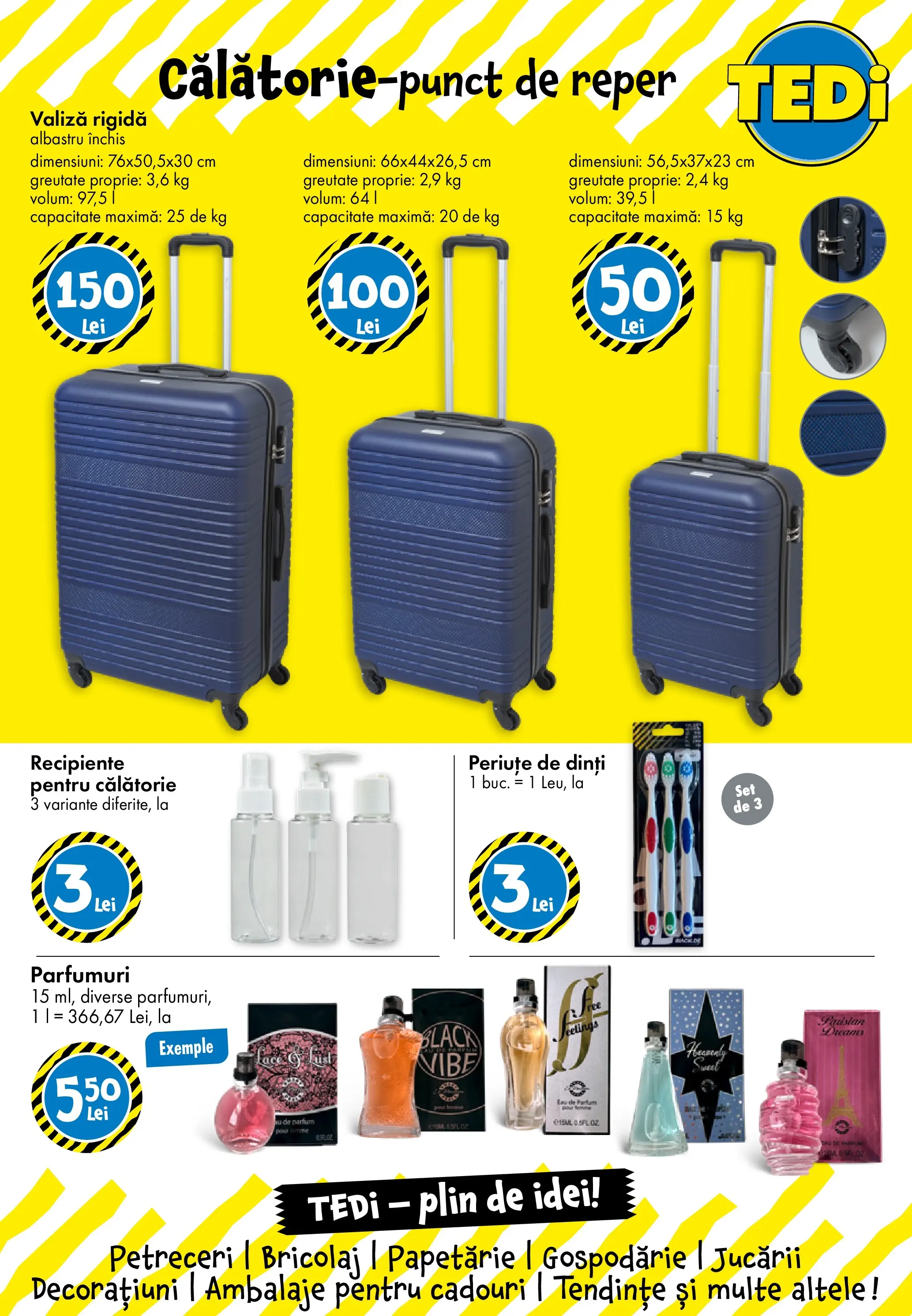 TEDi Catalog Timisoara - Oferta 25.06.2026 - 02.07.2026 | Pagină: 2 | Produse: Valiză, Parfum, Recipiente