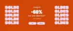 Tape &agrave; l'oeil Soldes Jusqu'&agrave; - 60% - au 21.07.2026