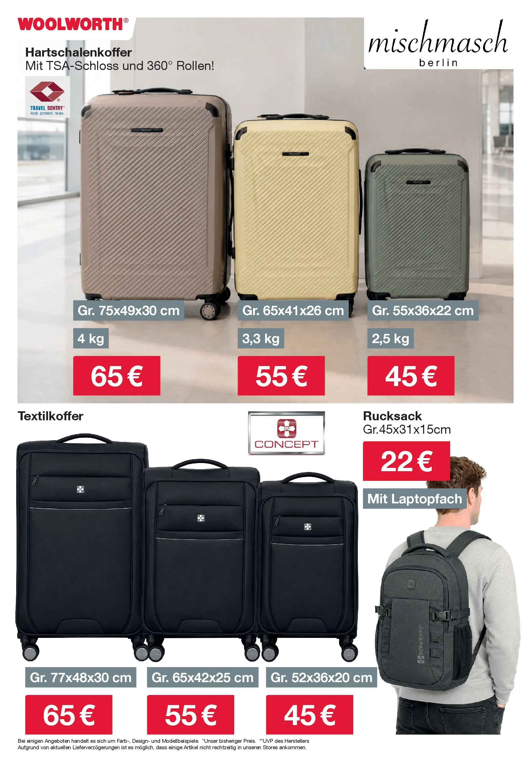 Woolworth - Woolworth: Wochenangebote von 25.06.2026 - Aktuelle Angebote | Seite: 9 | Produkte: Rucksack