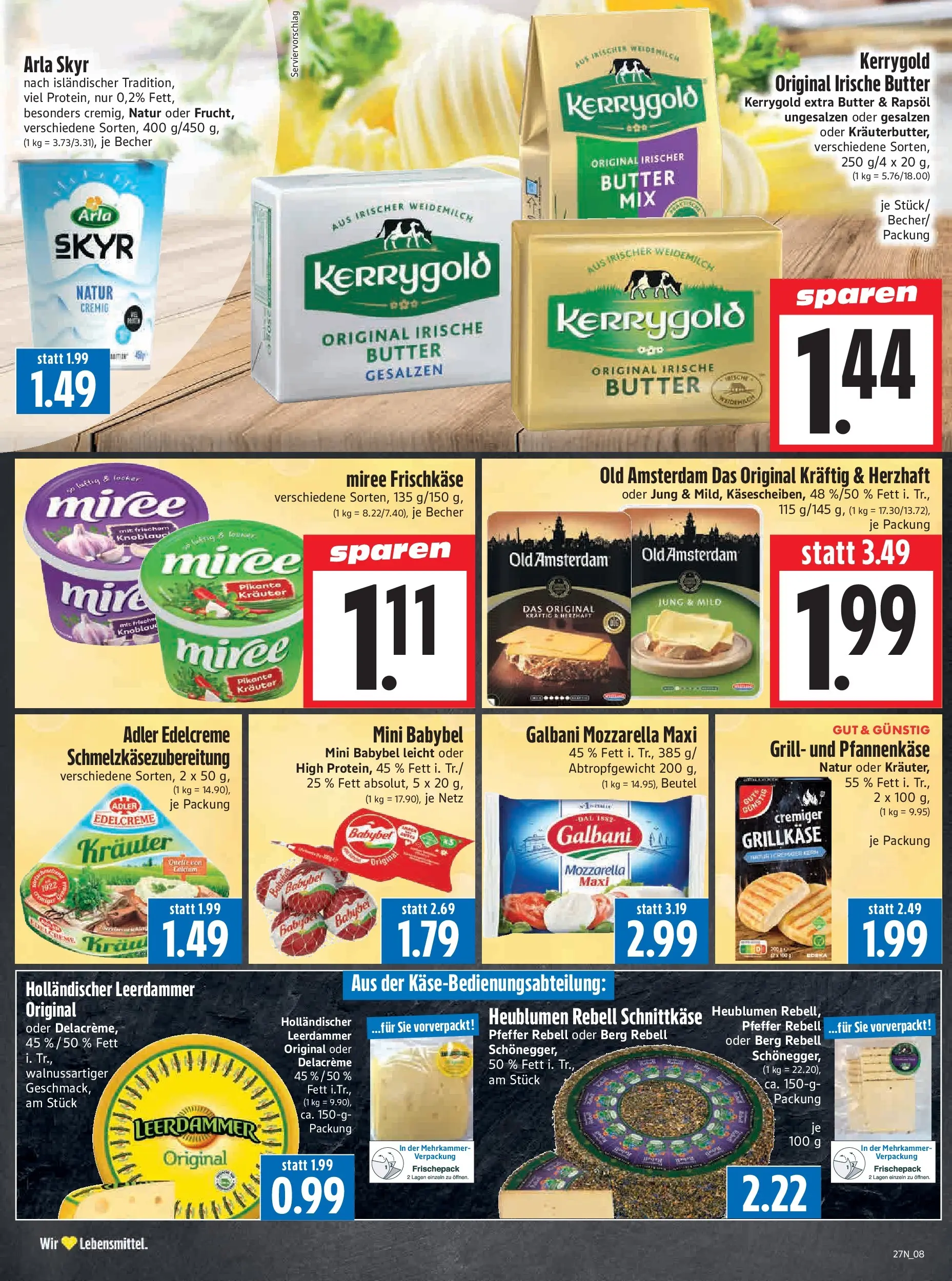 Angebote - Edeka Hahner: Wochenangebote (ab 28.06.2026) zum Blättern | Seite: 10 | Produkte: Grill, Butter, Rapsöl, Leerdammer