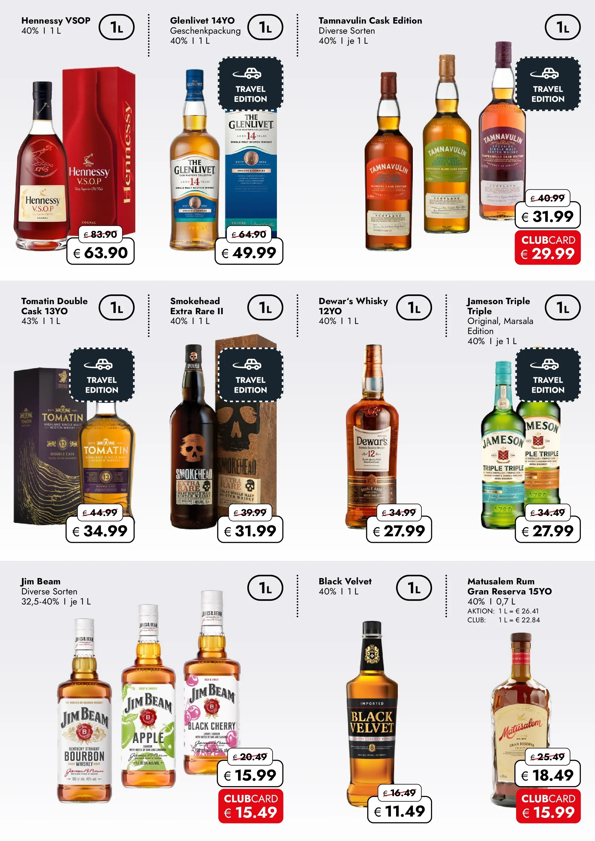 Travel Free Aktionsangebote (ab 26.06.2026) zum Blättern | Seite: 2 | Produkte: Whisky, Rum, Apple, Whiskey