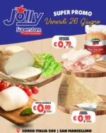 Jolly Market Super promo - al 26.06.2026