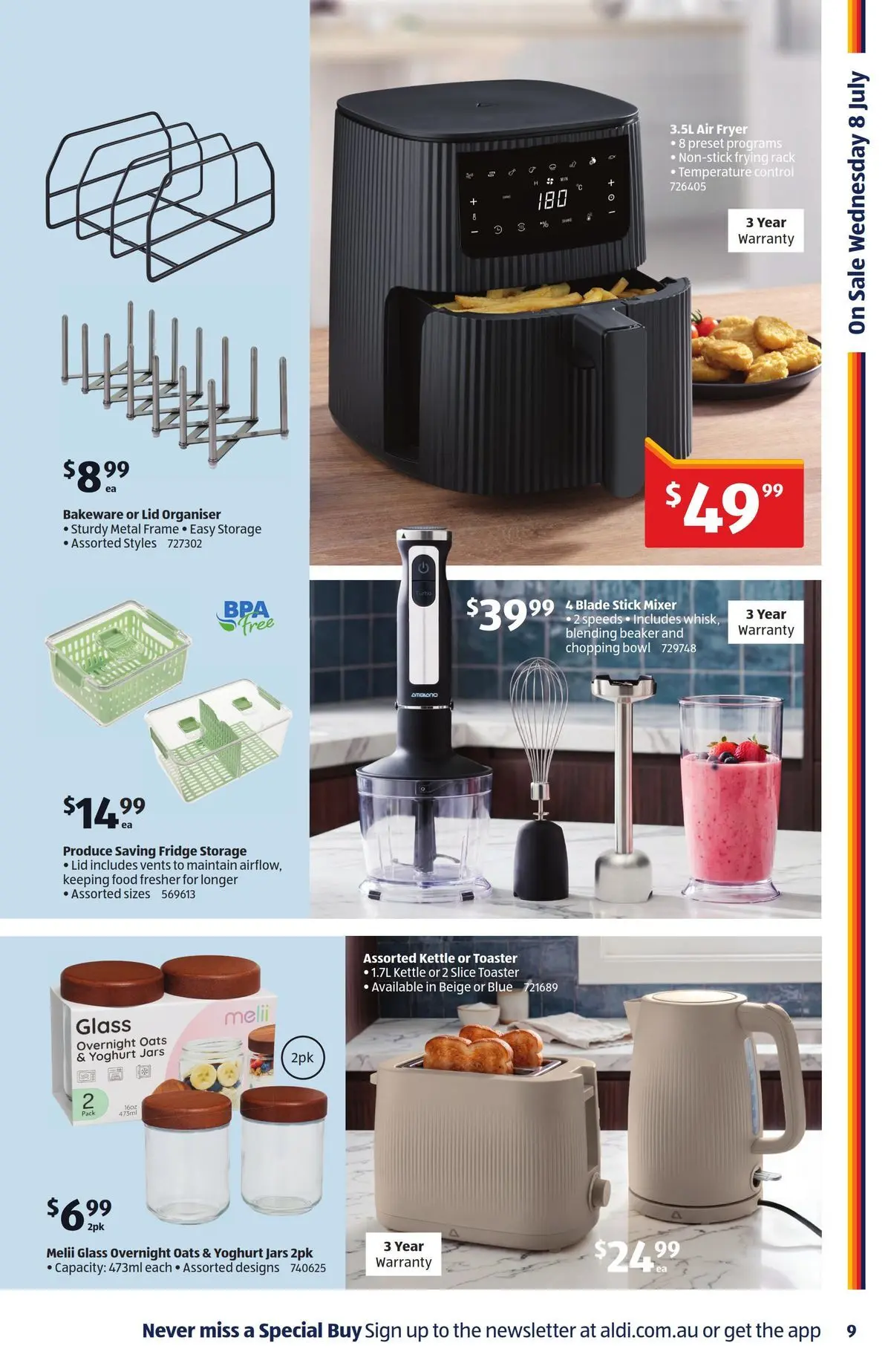 ﻿Aldi catalogue valid from 07/07/2026 > Online Australia | Page: 9