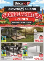 Bricoio Grande apertura - al 12.07.2026