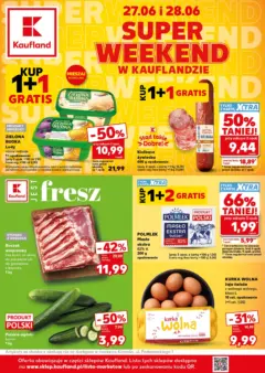 Pogląd oferty "Kaufland gazetka - Super Weekend" - ważna od 27.06.2026