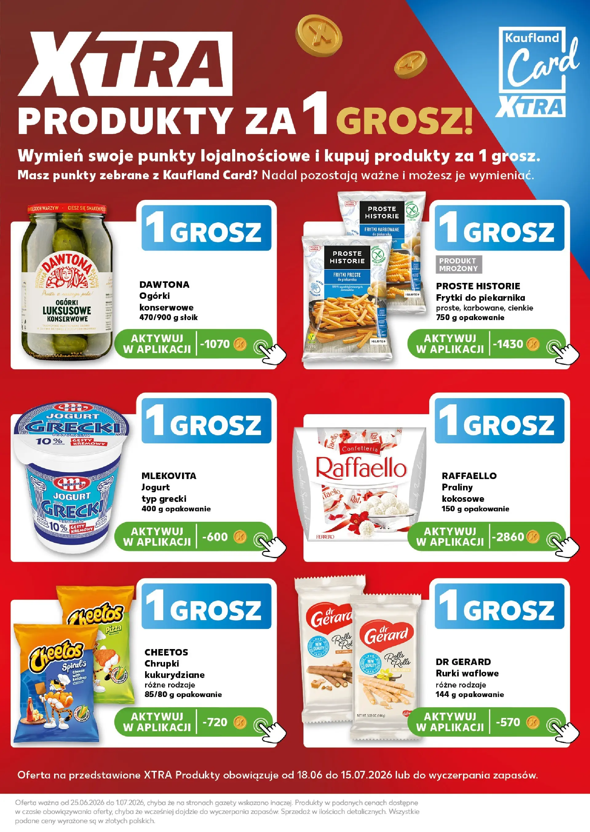 Kaufland gazetka - Super Weekend od 27.06.2026 - od jutra PDF | Strona: 11 | Produkty: Chrupki, Jogurt, Rurki waflowe, Ogórki konserwowe