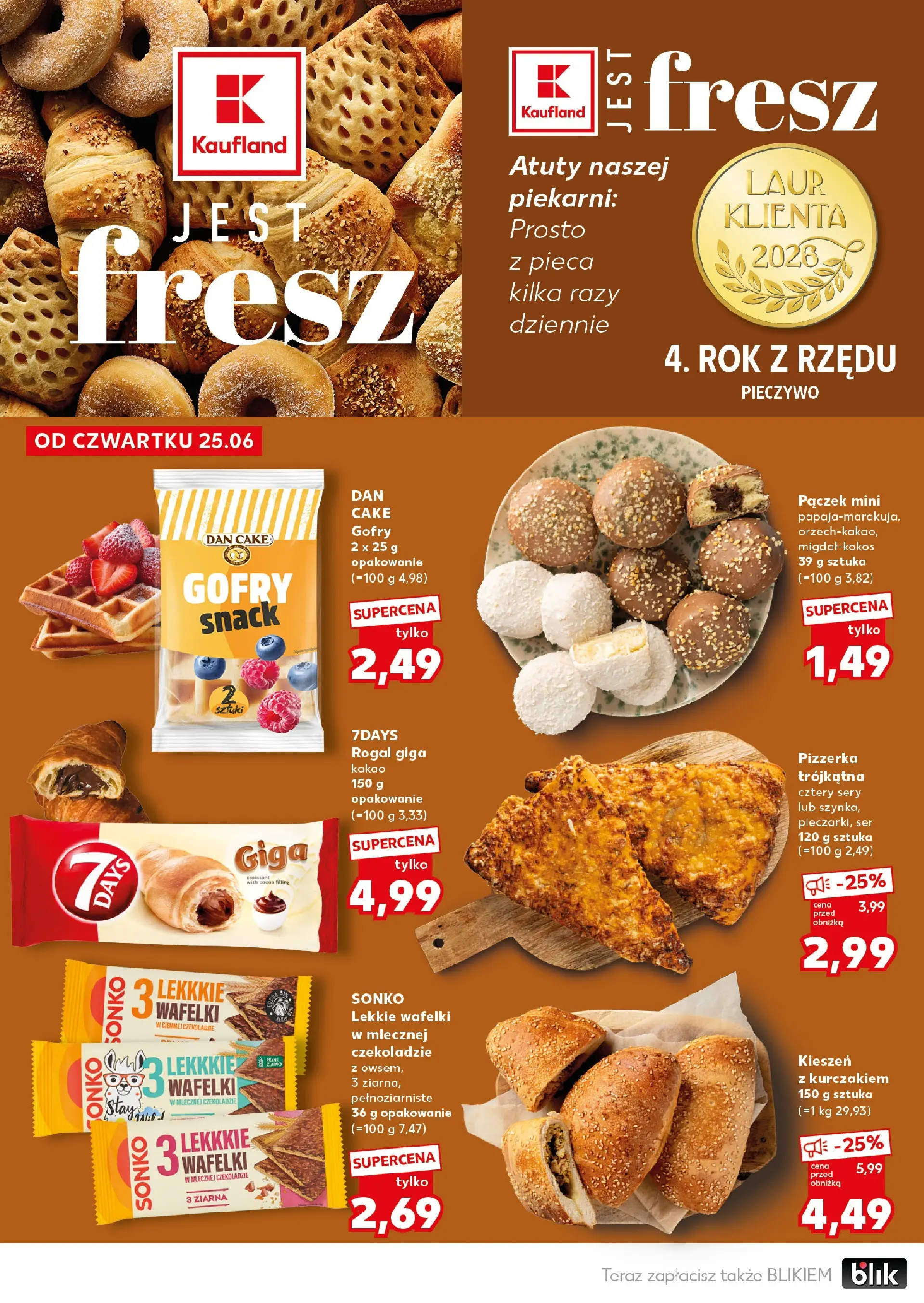 Kaufland gazetka - Super Weekend od 27.06.2026 - od jutra PDF | Strona: 18 | Produkty: Donut, Sery, Ser, Pizza