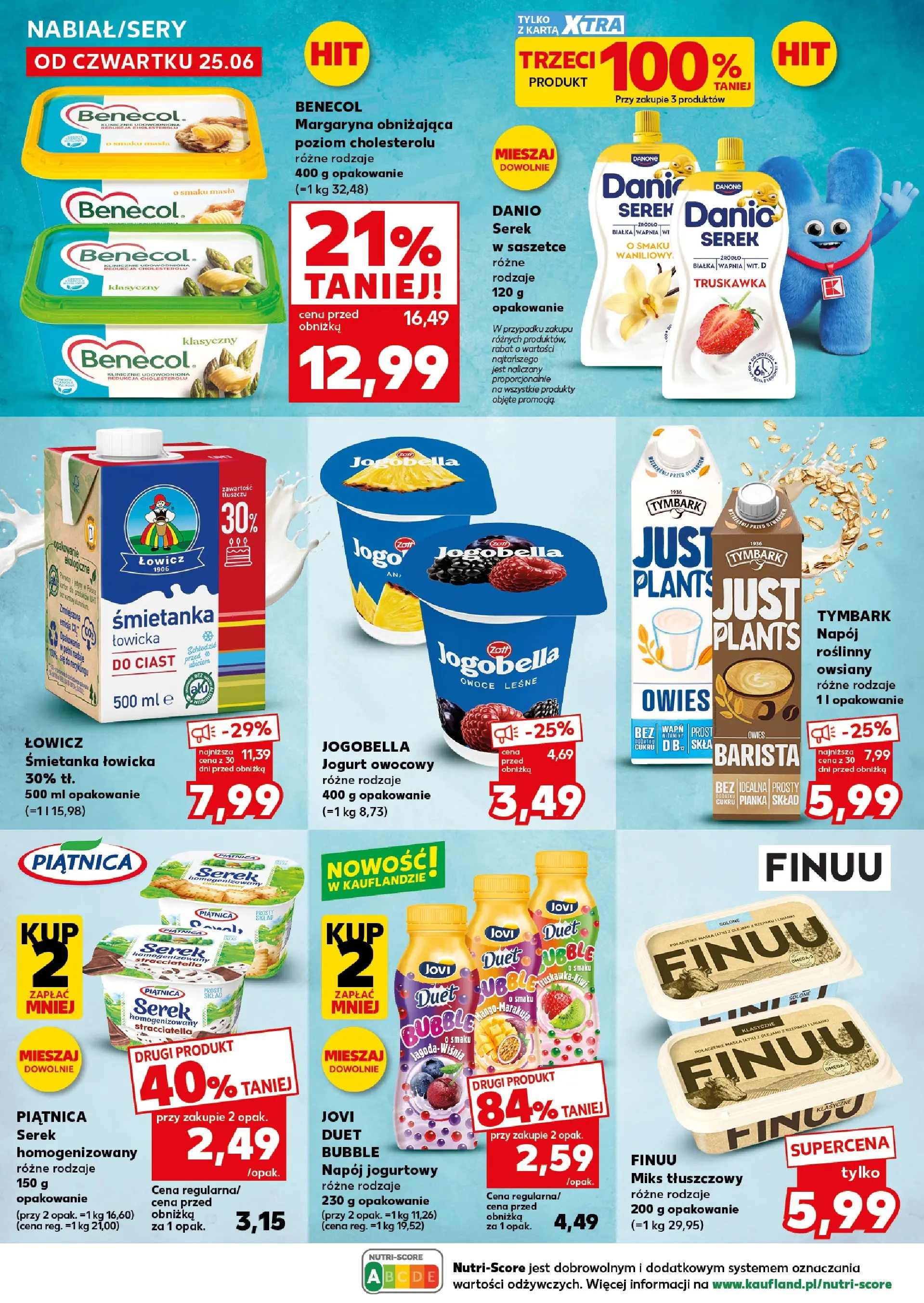 Kaufland gazetka - Super Weekend od 27.06.2026 - od jutra PDF | Strona: 20 | Produkty: Cream cheese, Margaryna, Masło, Owoce