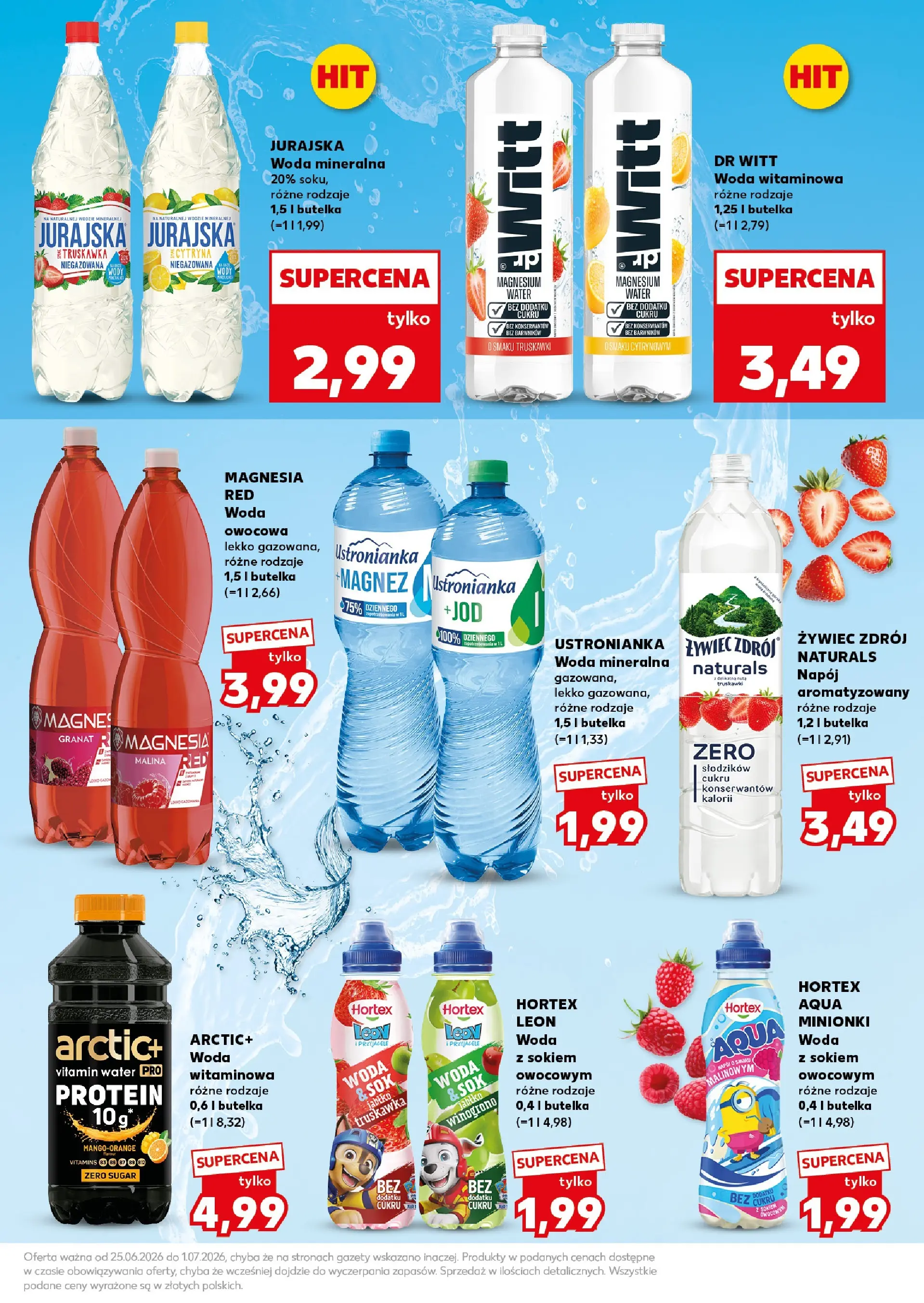Kaufland gazetka - Super Weekend od 27.06.2026 - od jutra PDF | Strona: 25 | Produkty: Malina, Winogrono, Truskawki, Woda