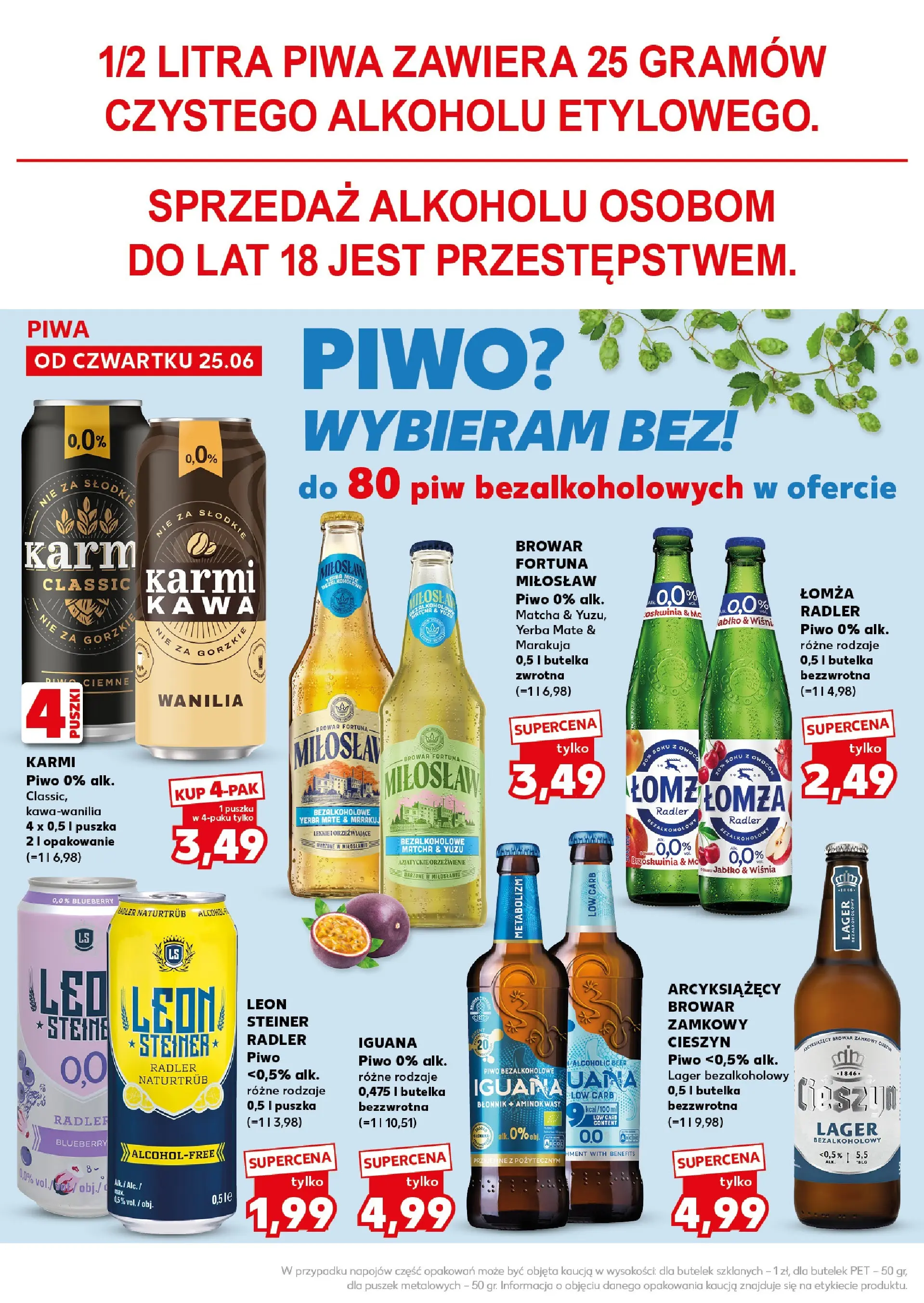 Kaufland gazetka - Super Weekend od 27.06.2026 - od jutra PDF | Strona: 26 | Produkty: Brzoskwinia, Kawa, Piwo, Yerba mate