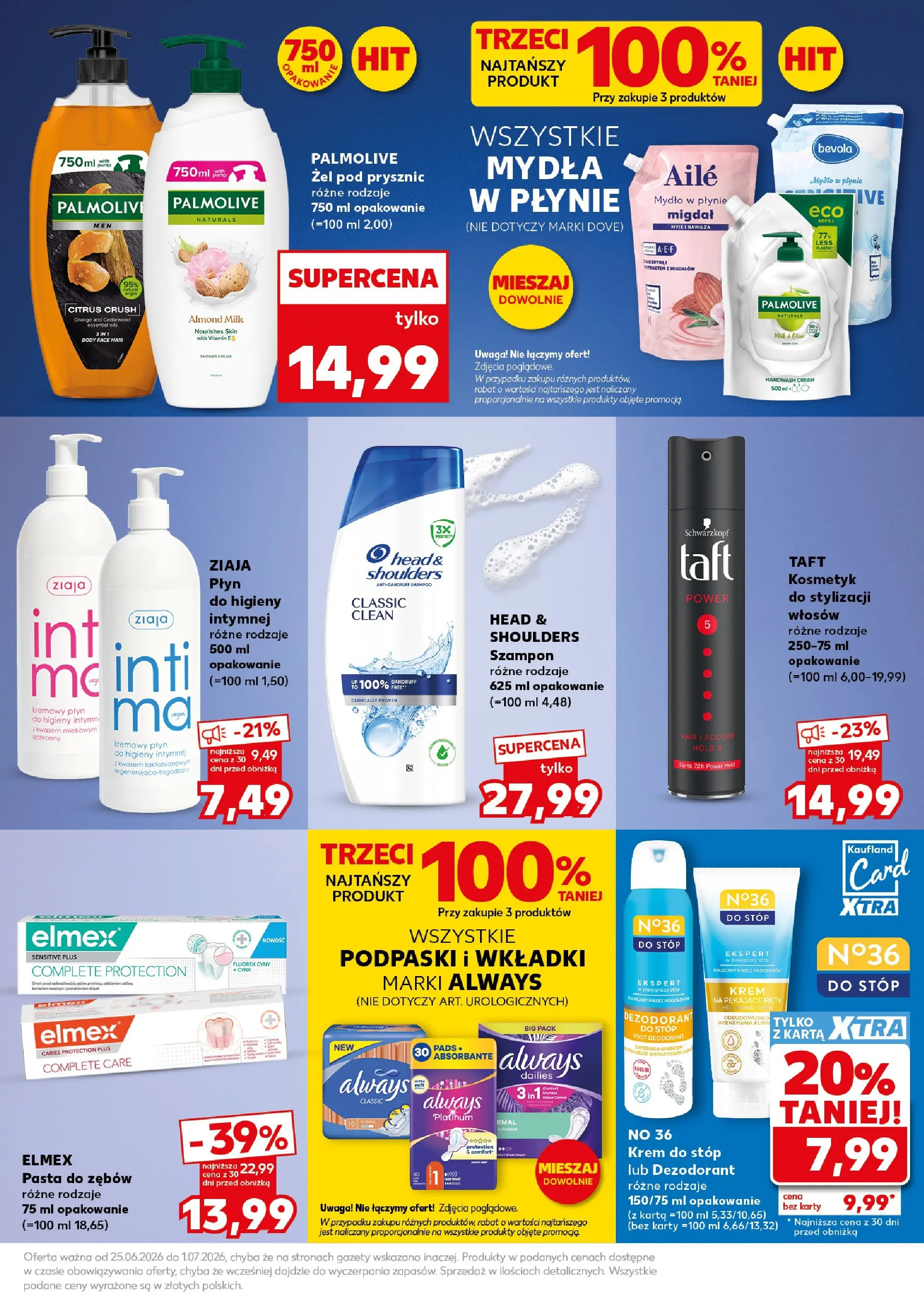 Kaufland gazetka - Super Weekend od 27.06.2026 - od jutra PDF | Strona: 29 | Produkty: Szampon, Body, Dezodorant, Pasta do zębów