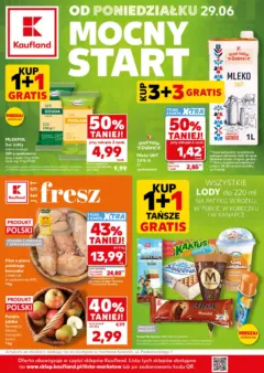 Pogląd oferty "Kaufland gazetka - Mocny start" - ważna od 29.06.2026
