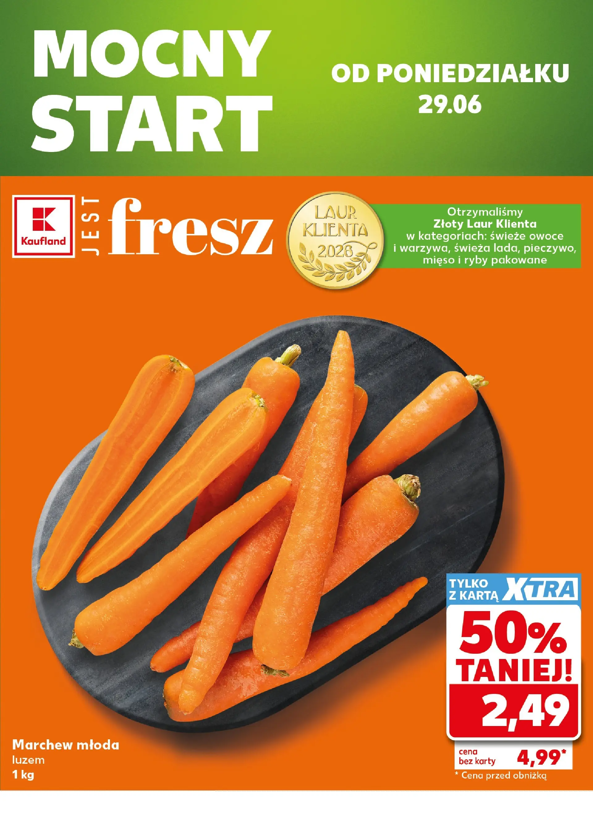 Kaufland - Kaufland Mocny Start ważne do 1.07 od 28.06.2026 - od jutra PDF | Strona: 2