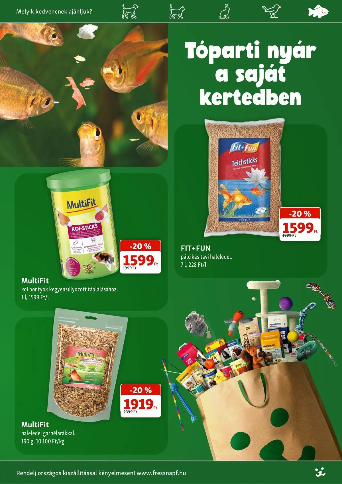 Fressnapf aktuális akciós újság - 2026.07.02. -tól/töl > akció, lapozható szórólap 🛍️ | Oldal: 15 | Termékek: Sál