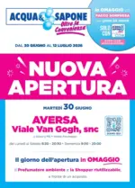 Acqua & Sapone SRL Societ&agrave; Consortile Nuova apertura - al 12.07.2026