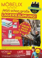 M&ouml;belix Lagerr&auml;umung - bis 06.07.2026