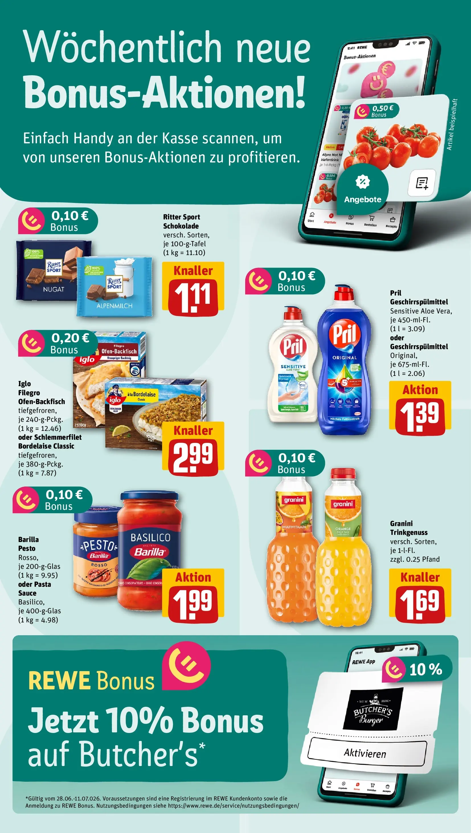 REWE Prospekt ab 28.06.2026 zum Blättern » Angebote | Seite: 2
