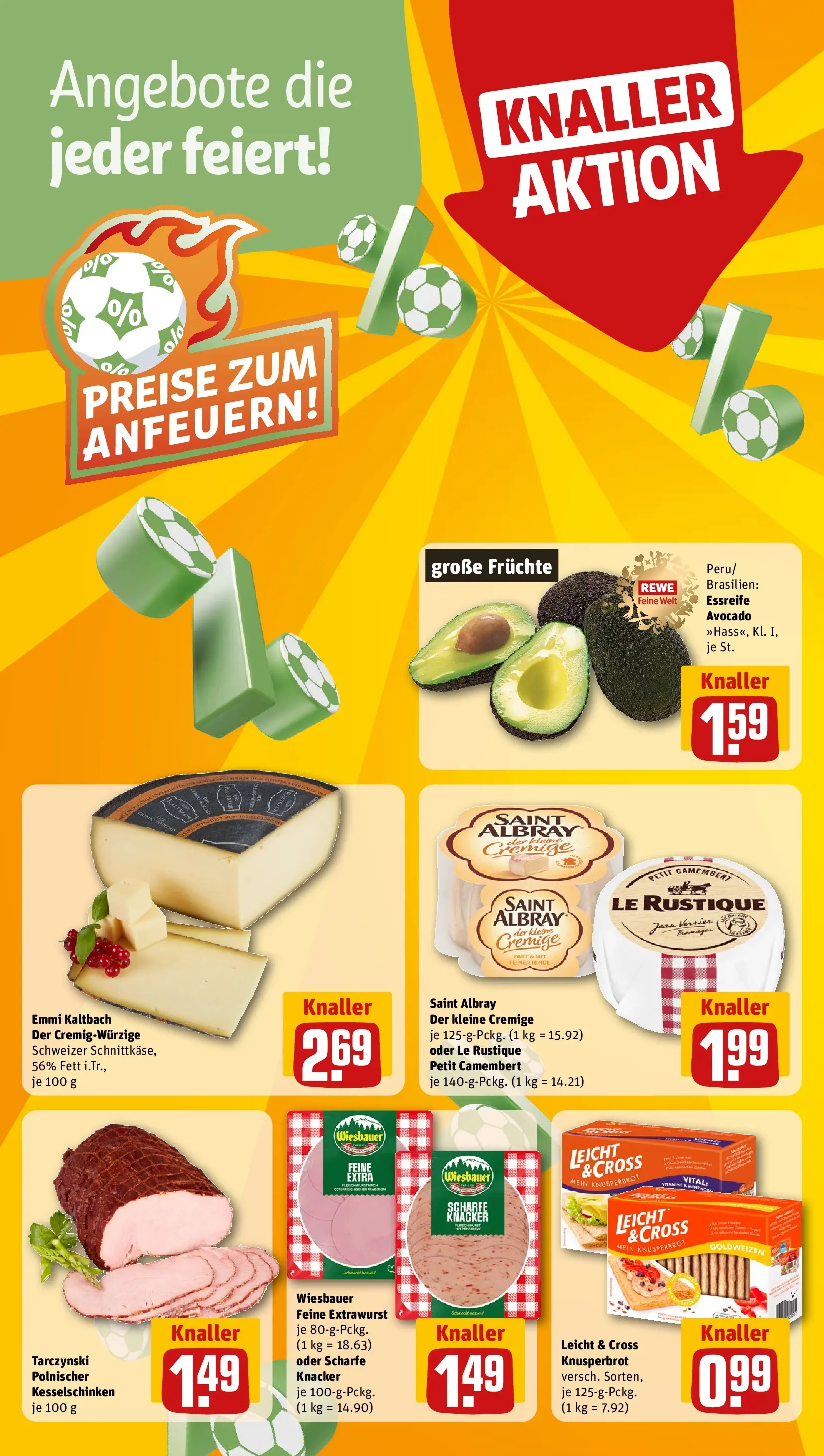 REWE Prospekt ab 28.06.2026 zum Blättern » Angebote | Seite: 4 | Produkte: Avocado