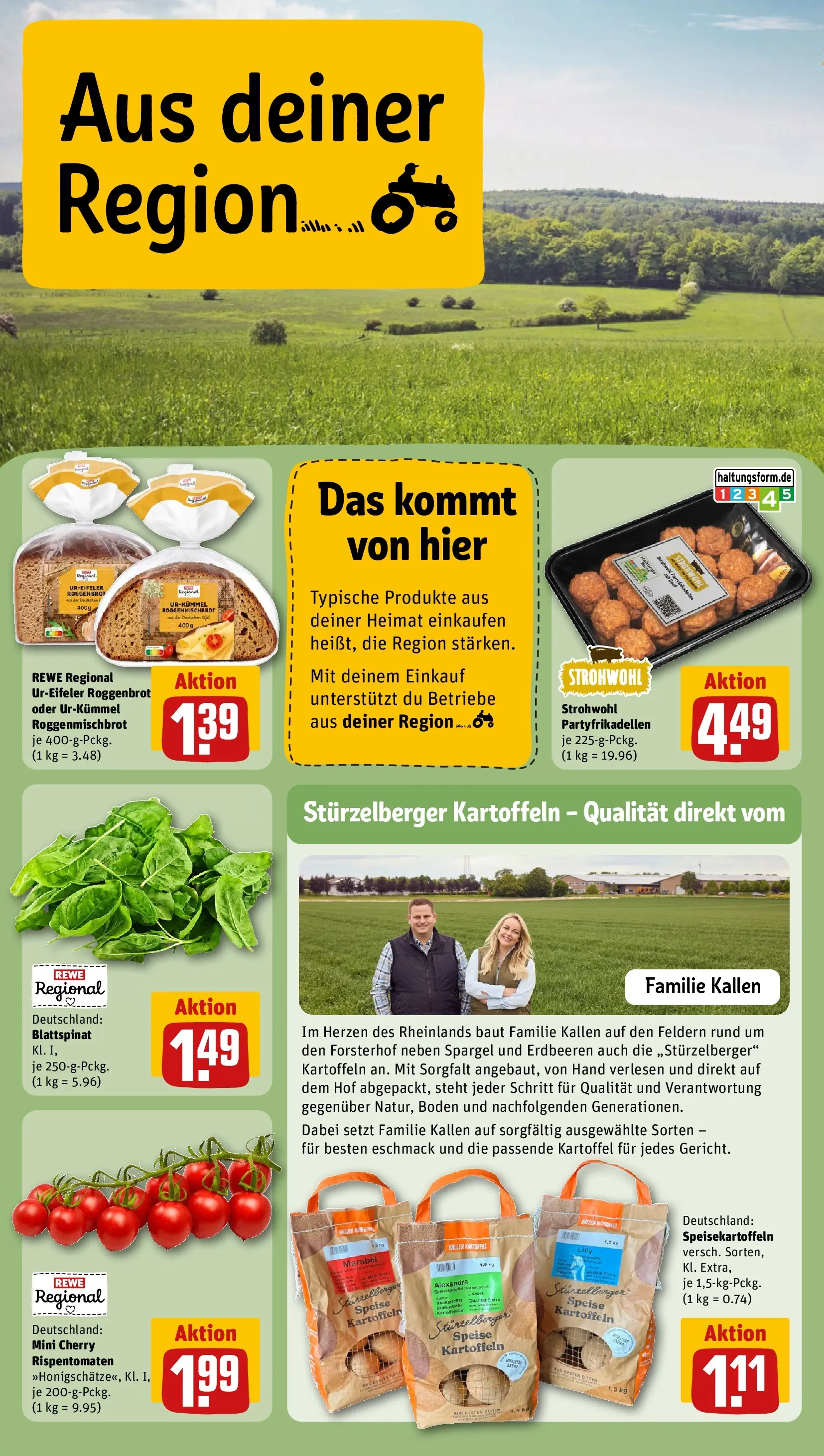 REWE Prospekt ab 28.06.2026 zum Blättern » Angebote | Seite: 26 | Produkte: Spargel, Kartoffeln, Erdbeeren