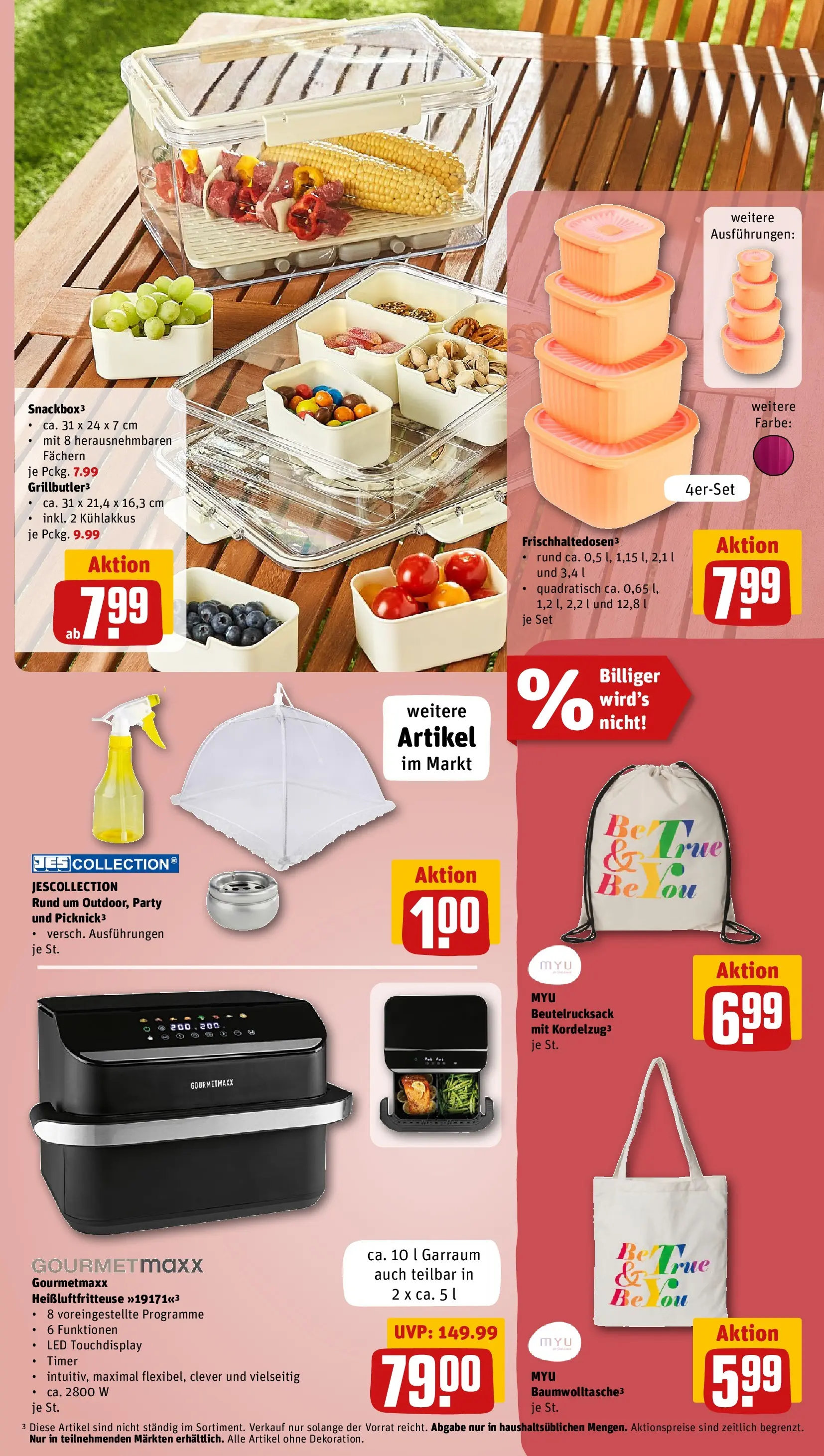 REWE Prospekt ab 28.06.2026 zum Blättern » Angebote | Seite: 29 | Produkte: Heißluftfritteuse