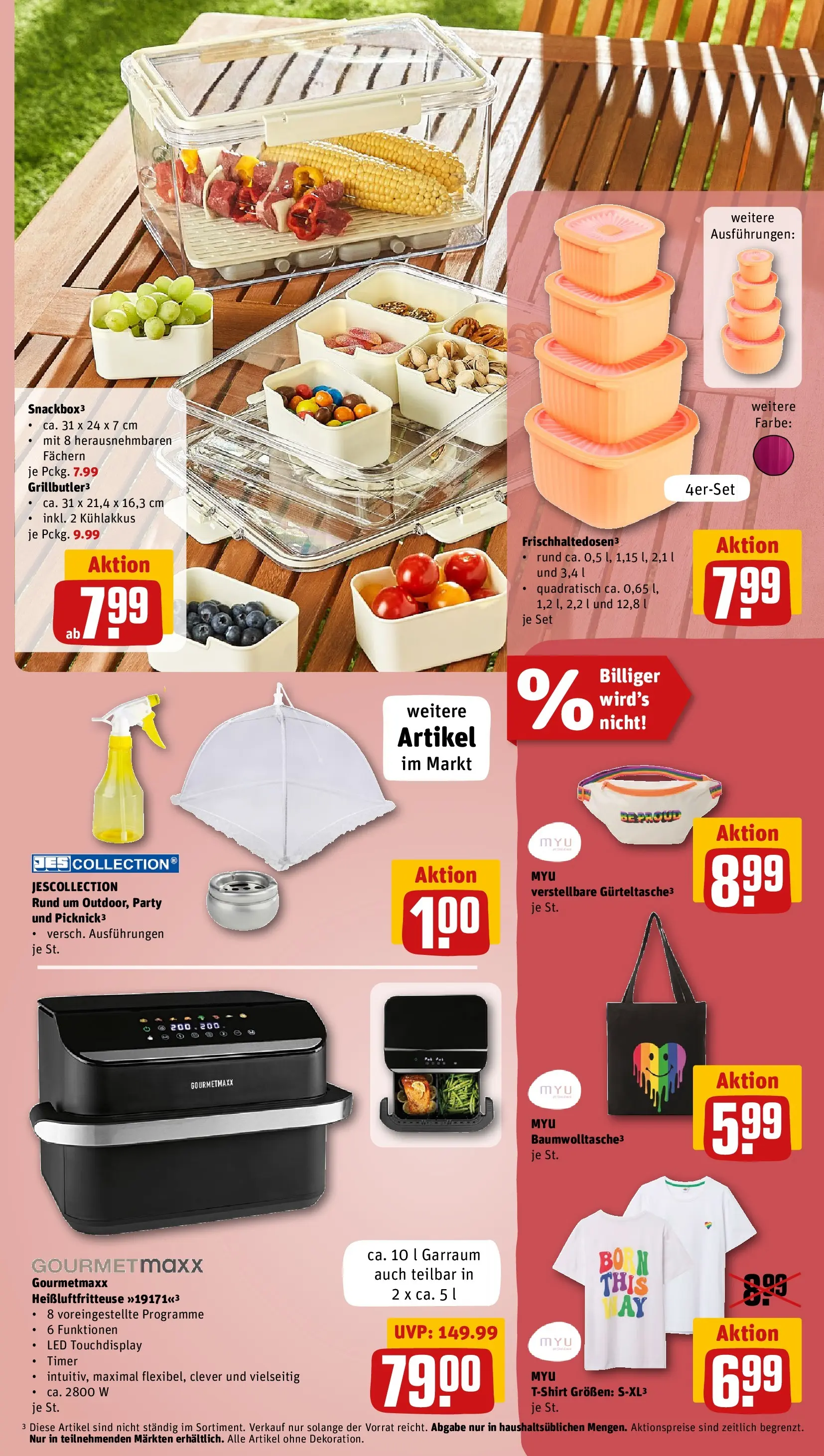 REWE Prospekt ab 28.06.2026 zum Blättern » Angebote | Seite: 31 | Produkte: Heißluftfritteuse