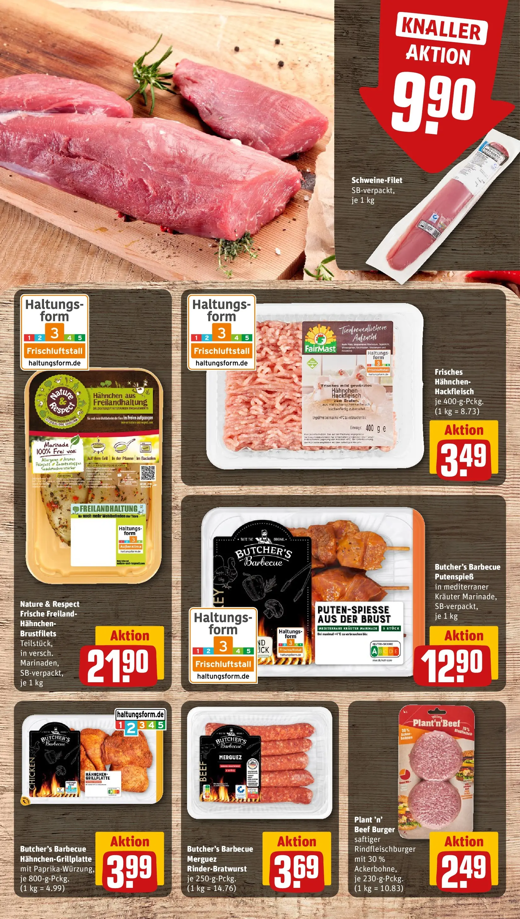 REWE Prospekt ab 28.06.2026 zum Blättern » Angebote | Seite: 11 | Produkte: Grill, Hahnchen, Burger, Backofen
