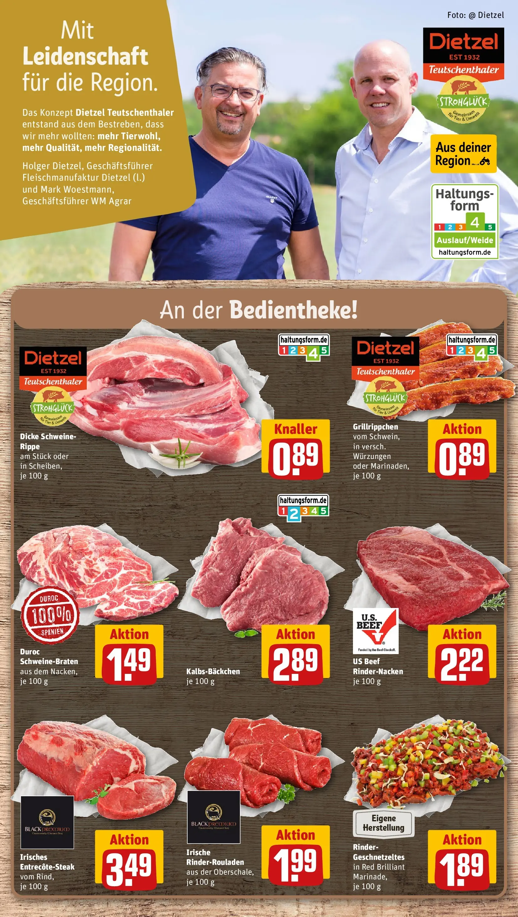REWE Prospekt ab 29.06.2026 zum Blättern » Angebote | Seite: 10 | Produkte: Rinderrouladen