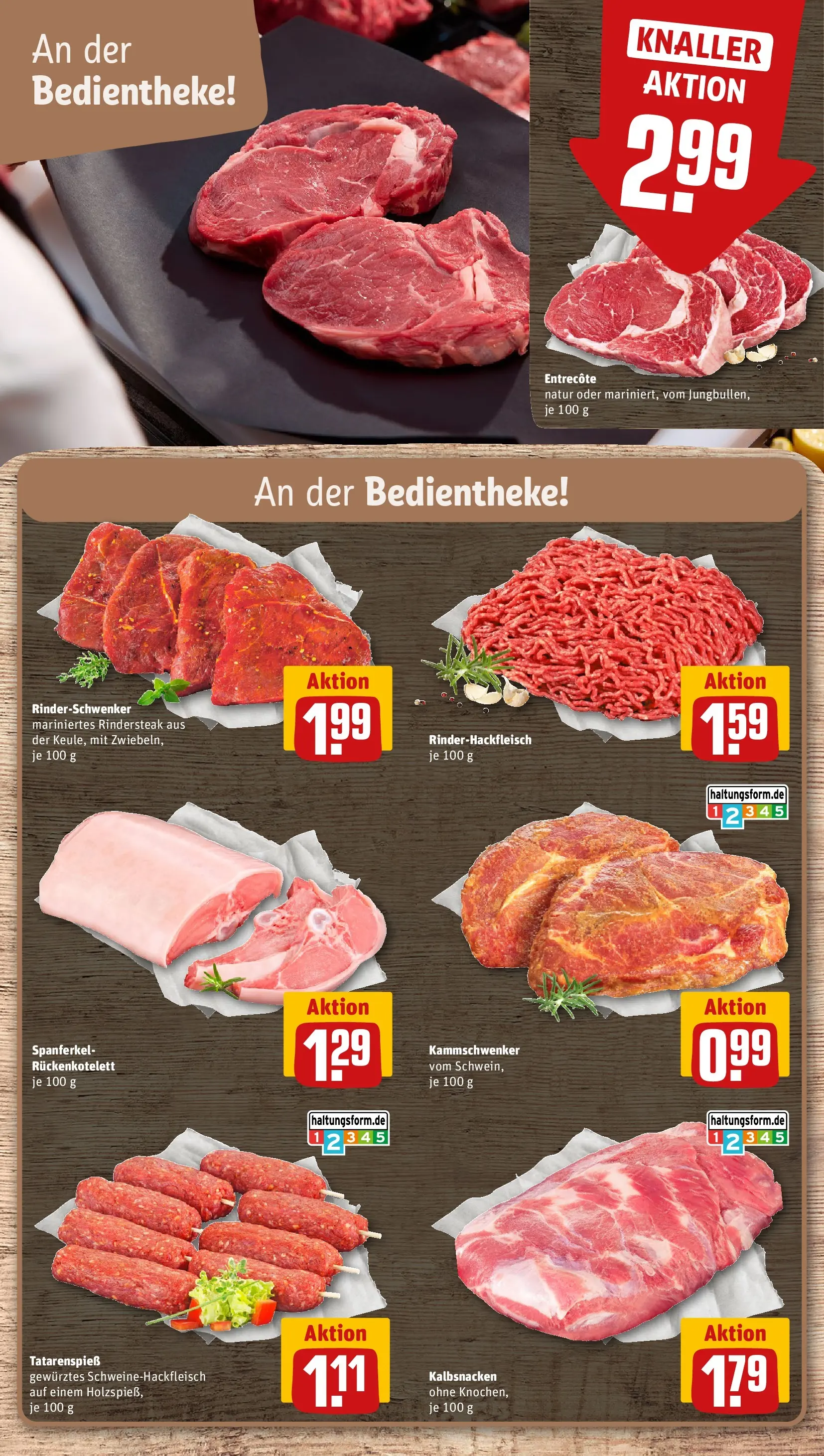 REWE Prospekt ab 29.06.2026 zum Blättern » Angebote | Seite: 10 | Produkte: Entrecote