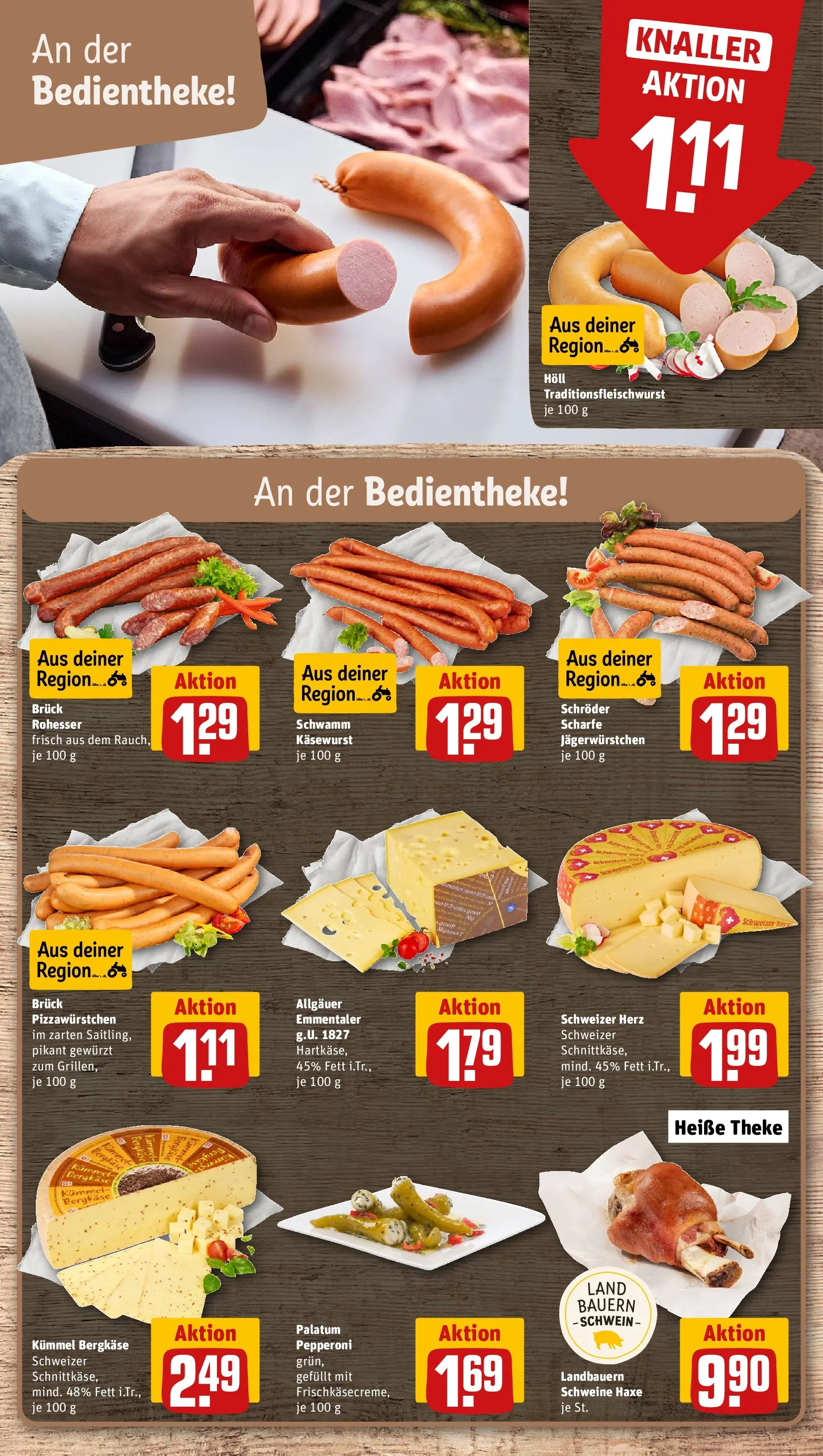 REWE Prospekt ab 29.06.2026 zum Blättern » Angebote | Seite: 13 | Produkte: Theke