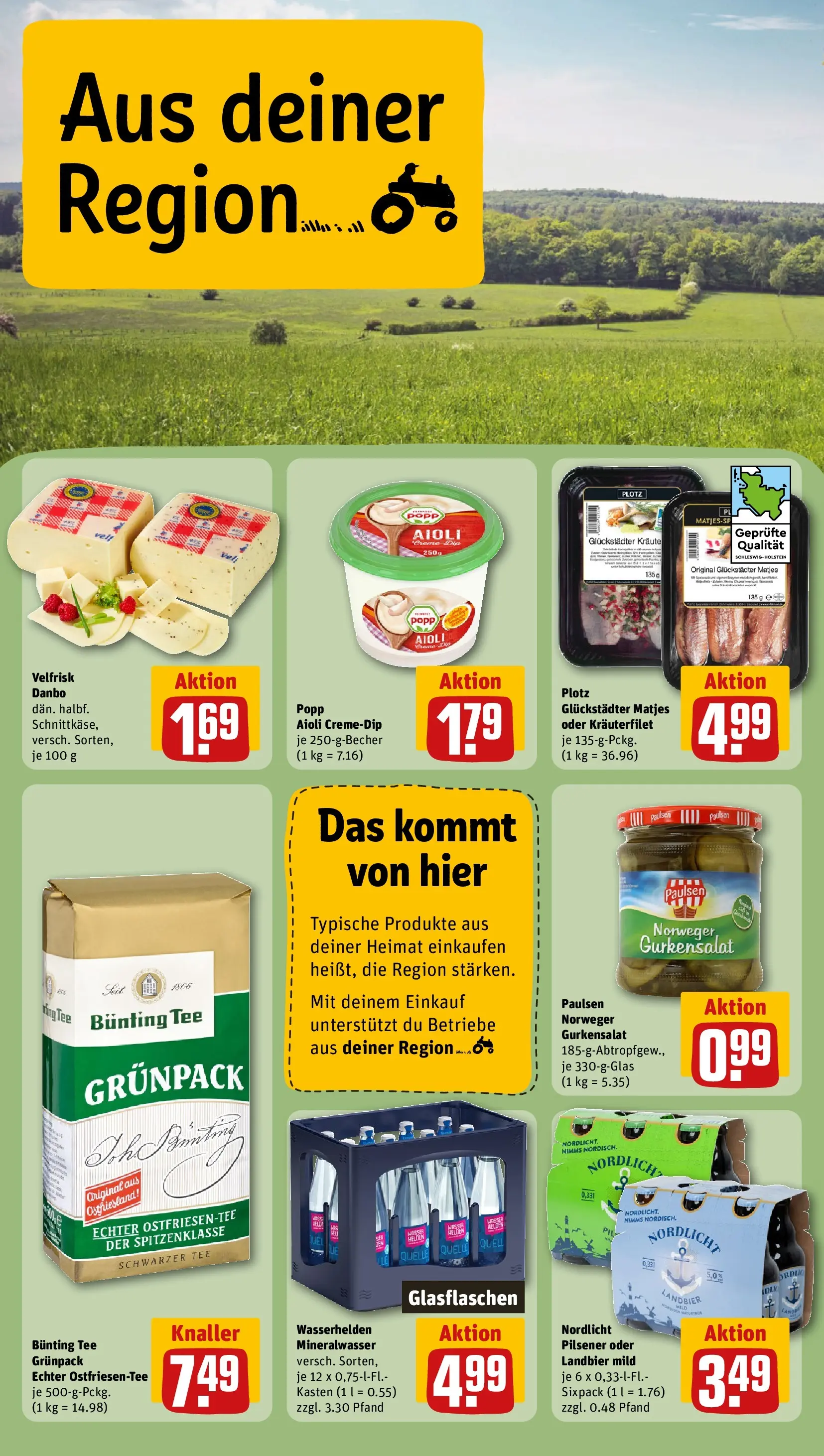 REWE Prospekt ab 29.06.2026 zum Blättern » Angebote | Seite: 24 | Produkte: Mineralwasser, Tee