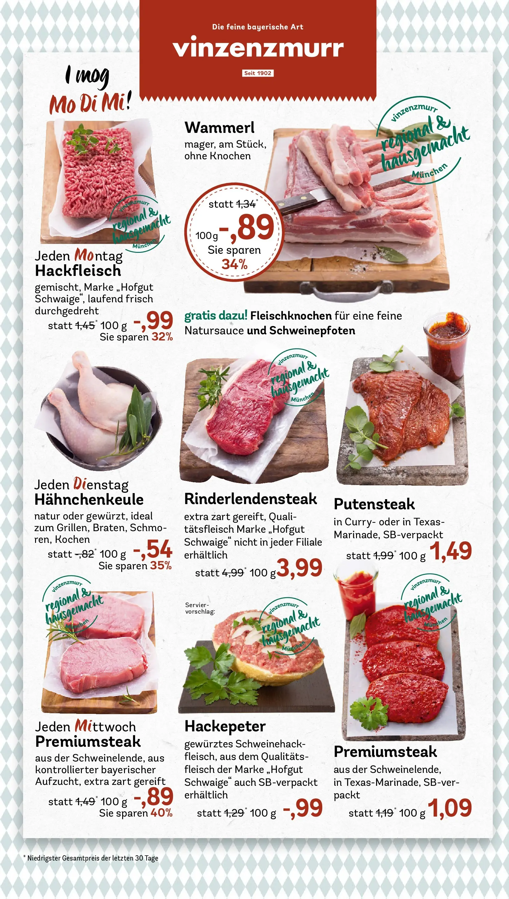 REWE Prospekt ab 28.06.2026 zum Blättern » Angebote | Seite: 10 | Produkte: Fleisch, Hackfleisch