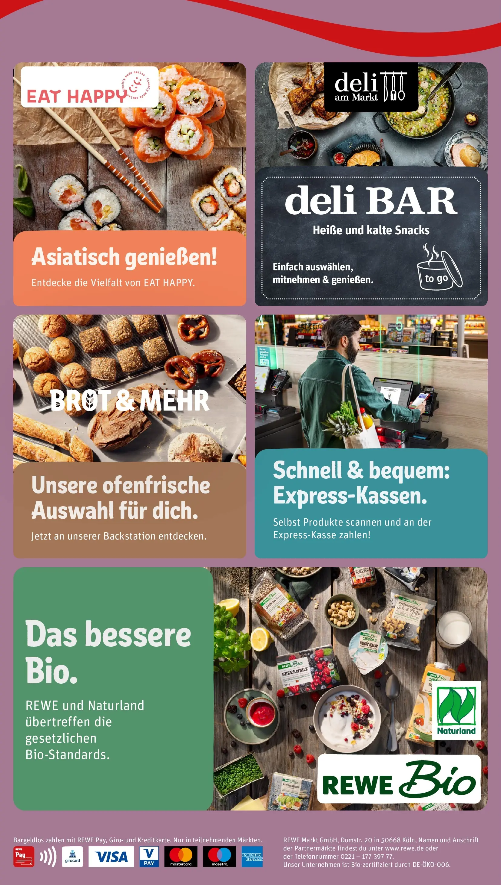 REWE Prospekt ab 29.06.2026 zum Blättern » Angebote | Seite: 4 | Produkte: Tomaten, Ofenfrische, Pfeffer, Brot