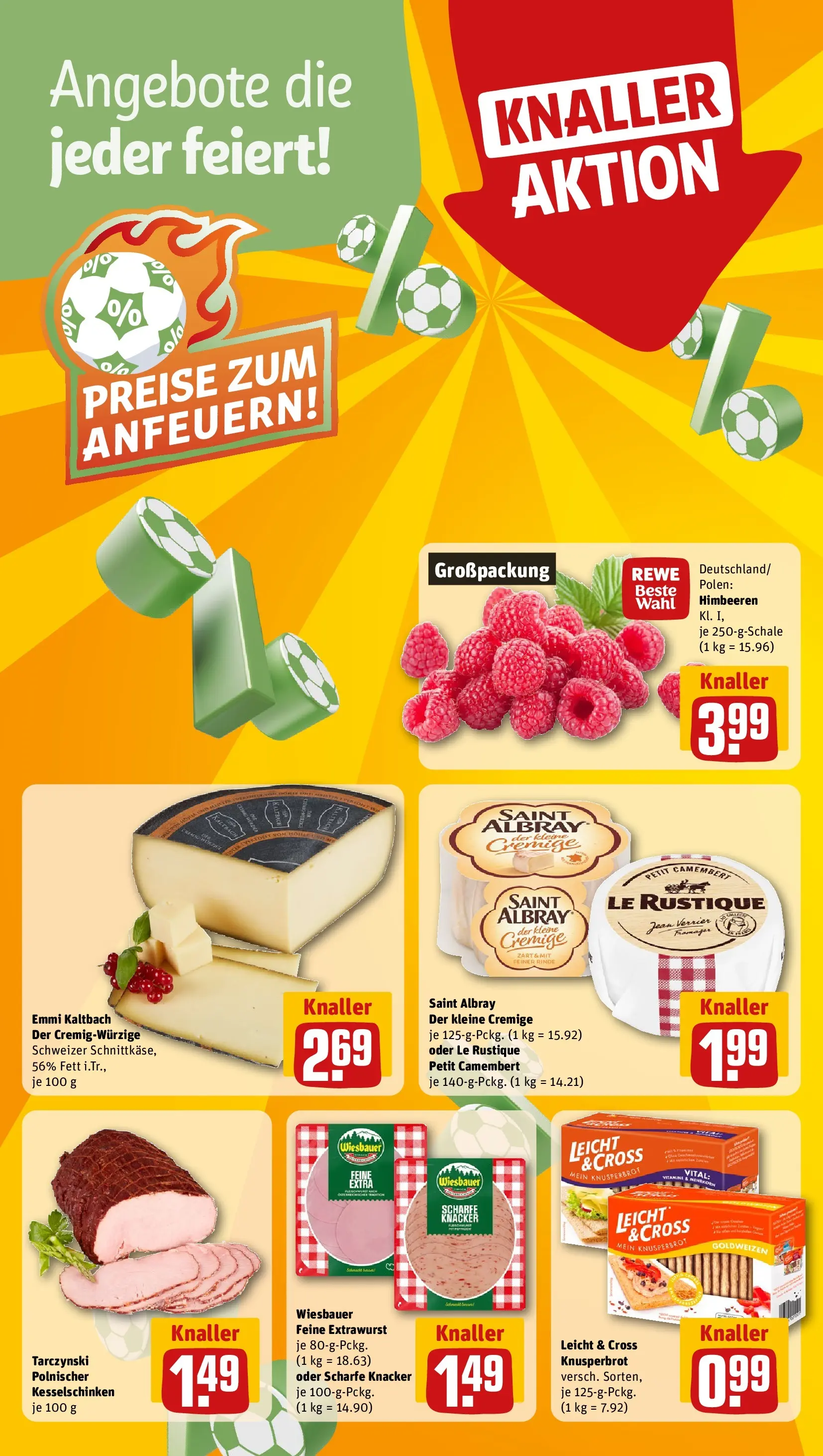 REWE Prospekt ab 29.06.2026 zum Blättern » Angebote | Seite: 4 | Produkte: Himbeeren