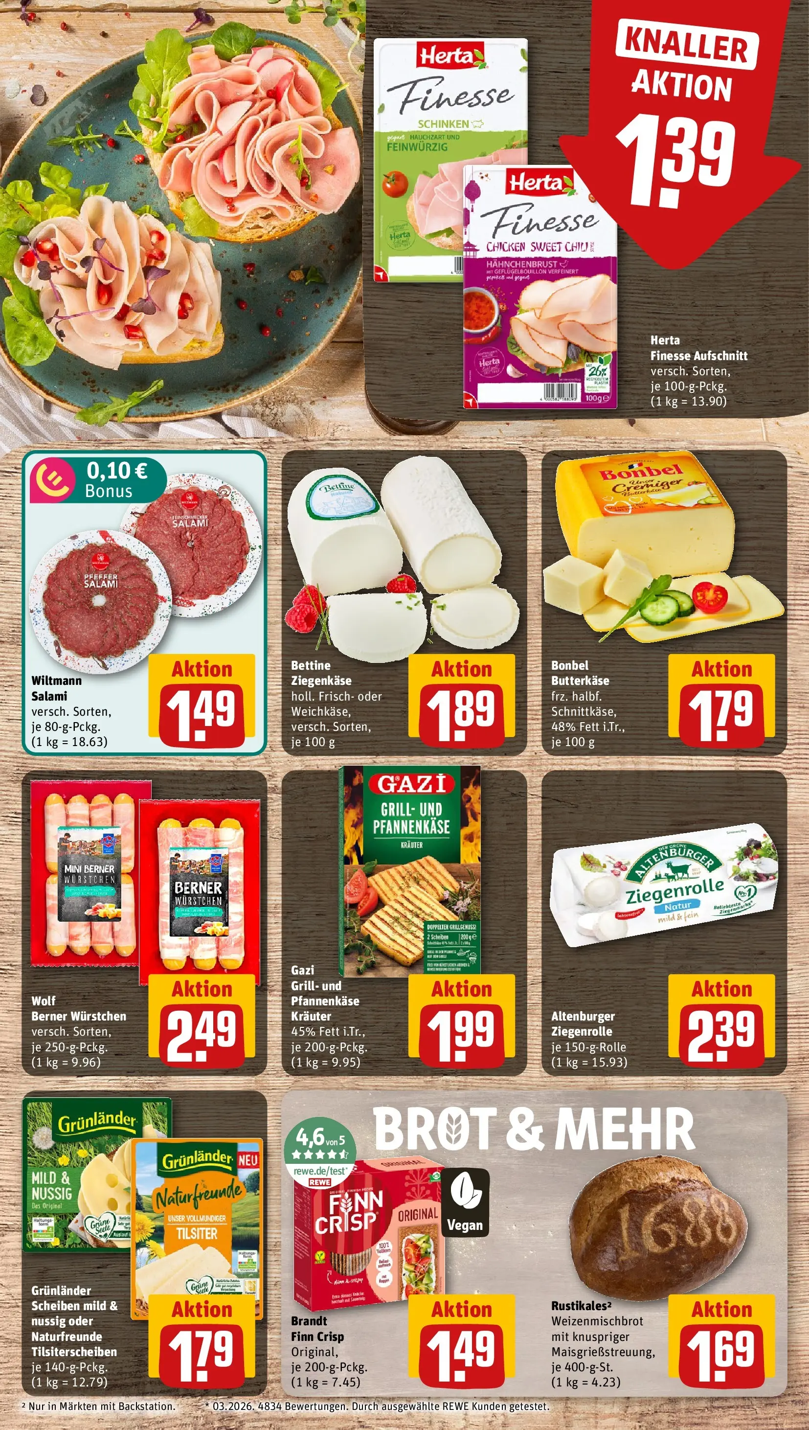 REWE Prospekt ab 29.06.2026 zum Blättern » Angebote | Seite: 11 | Produkte: Burger, Chili, Schinken, Hahnchenbrust