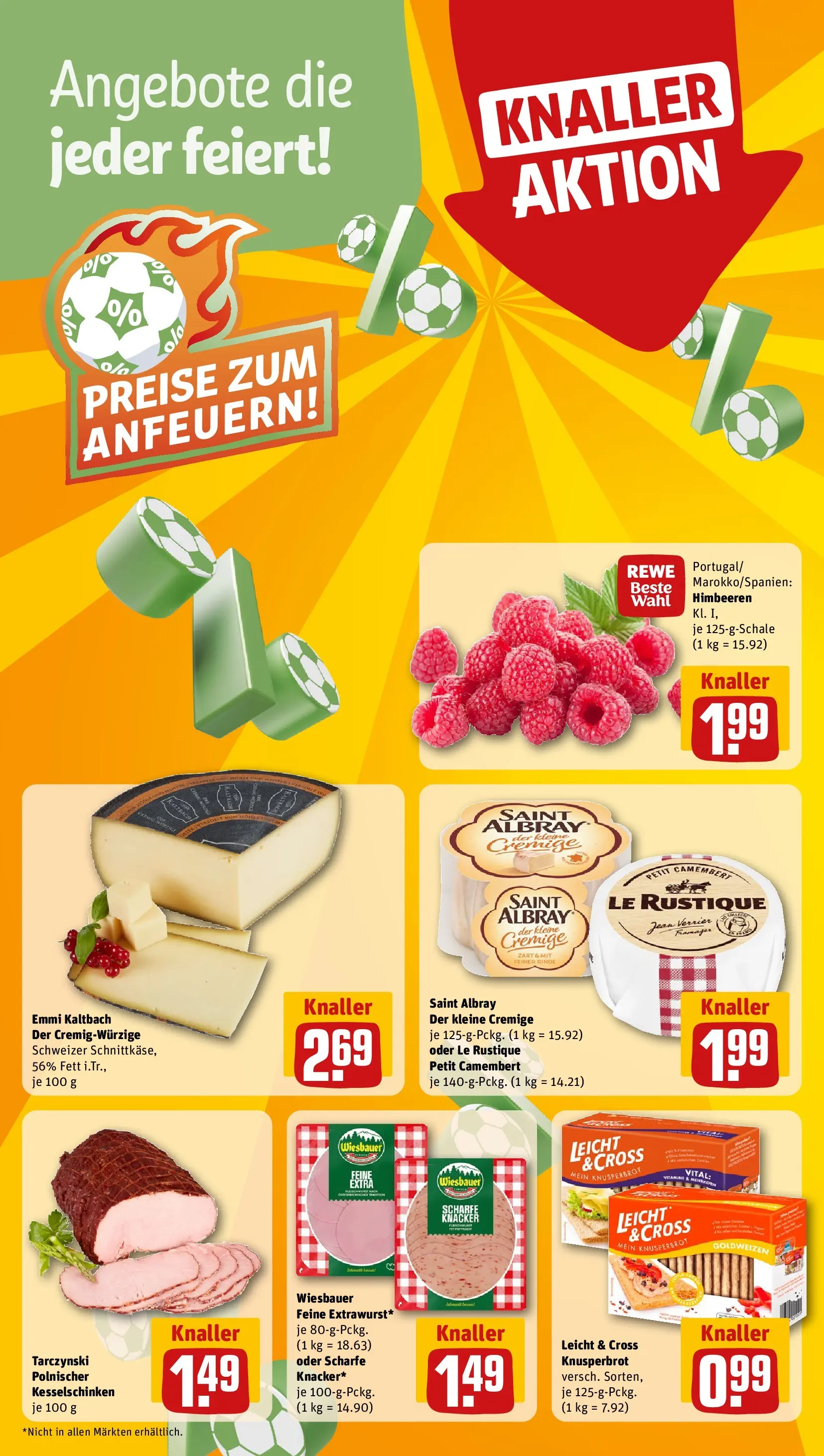 REWE Prospekt ab 29.06.2026 zum Blättern » Angebote | Seite: 4 | Produkte: Himbeeren