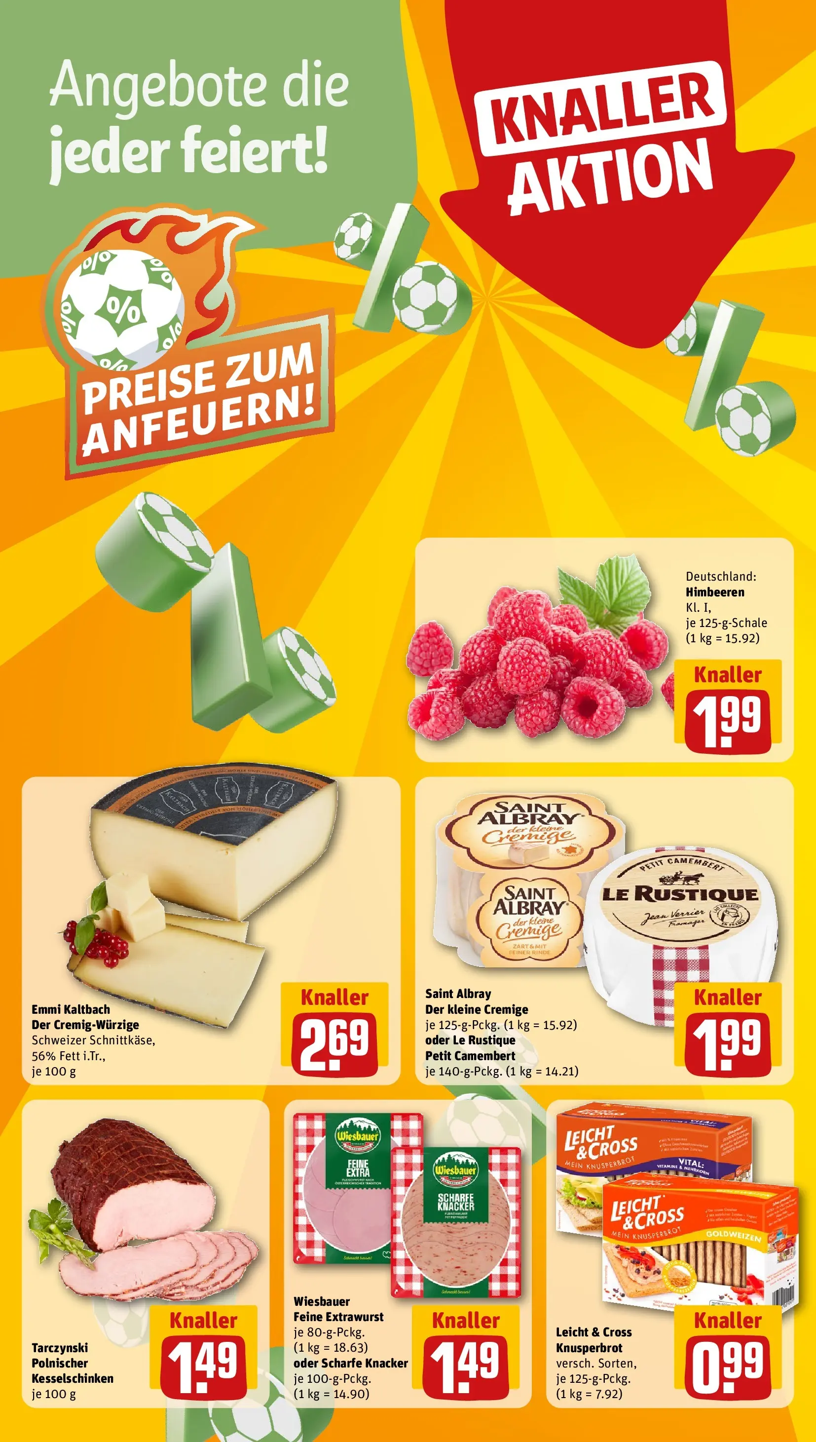 REWE Prospekt ab 29.06.2026 zum Blättern » Angebote | Seite: 4 | Produkte: Himbeeren