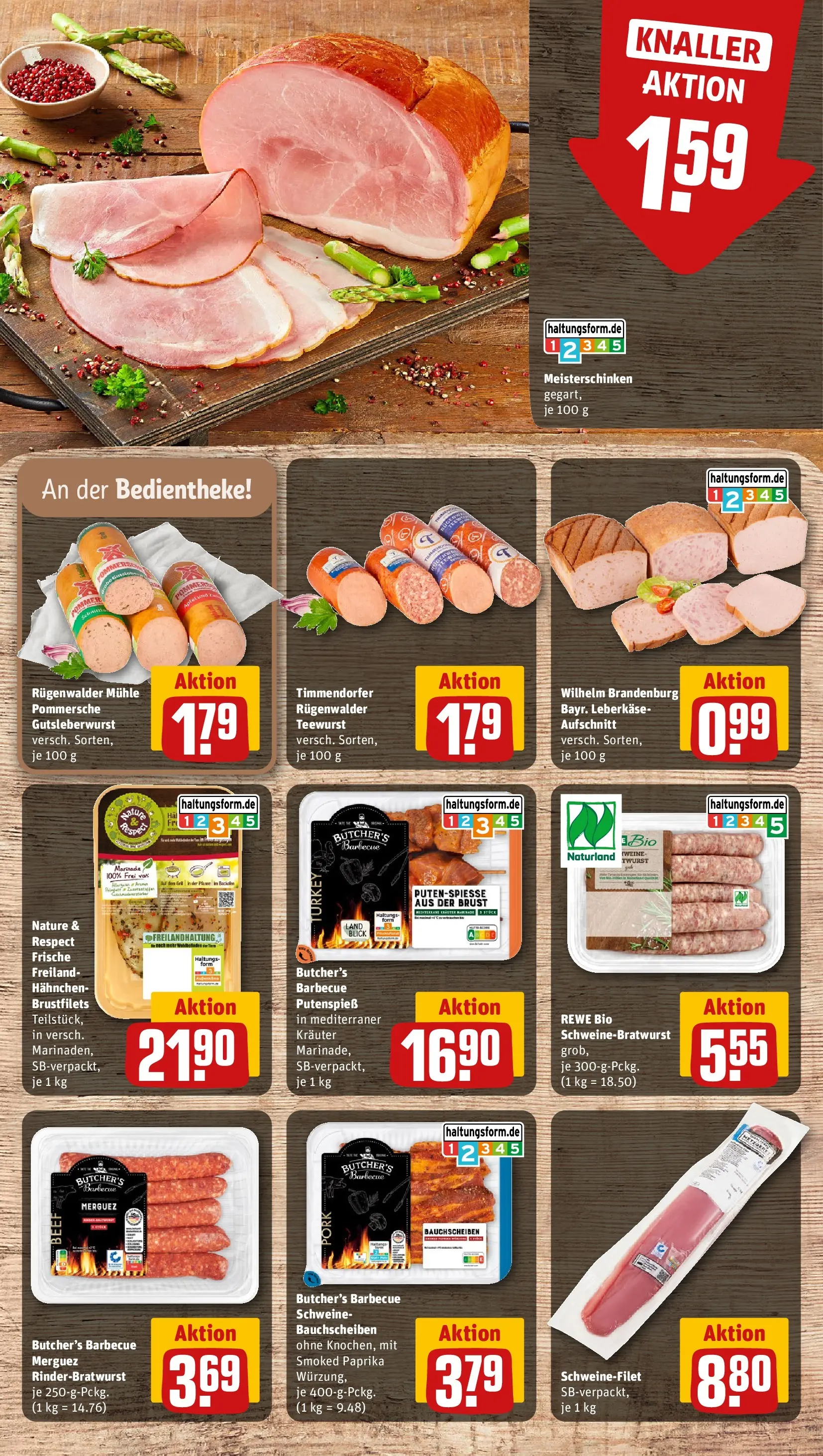 REWE Prospekt ab 29.06.2026 zum Blättern » Angebote | Seite: 11 | Produkte: Mühle, Hahnchen, Schweinefilet, Backofen