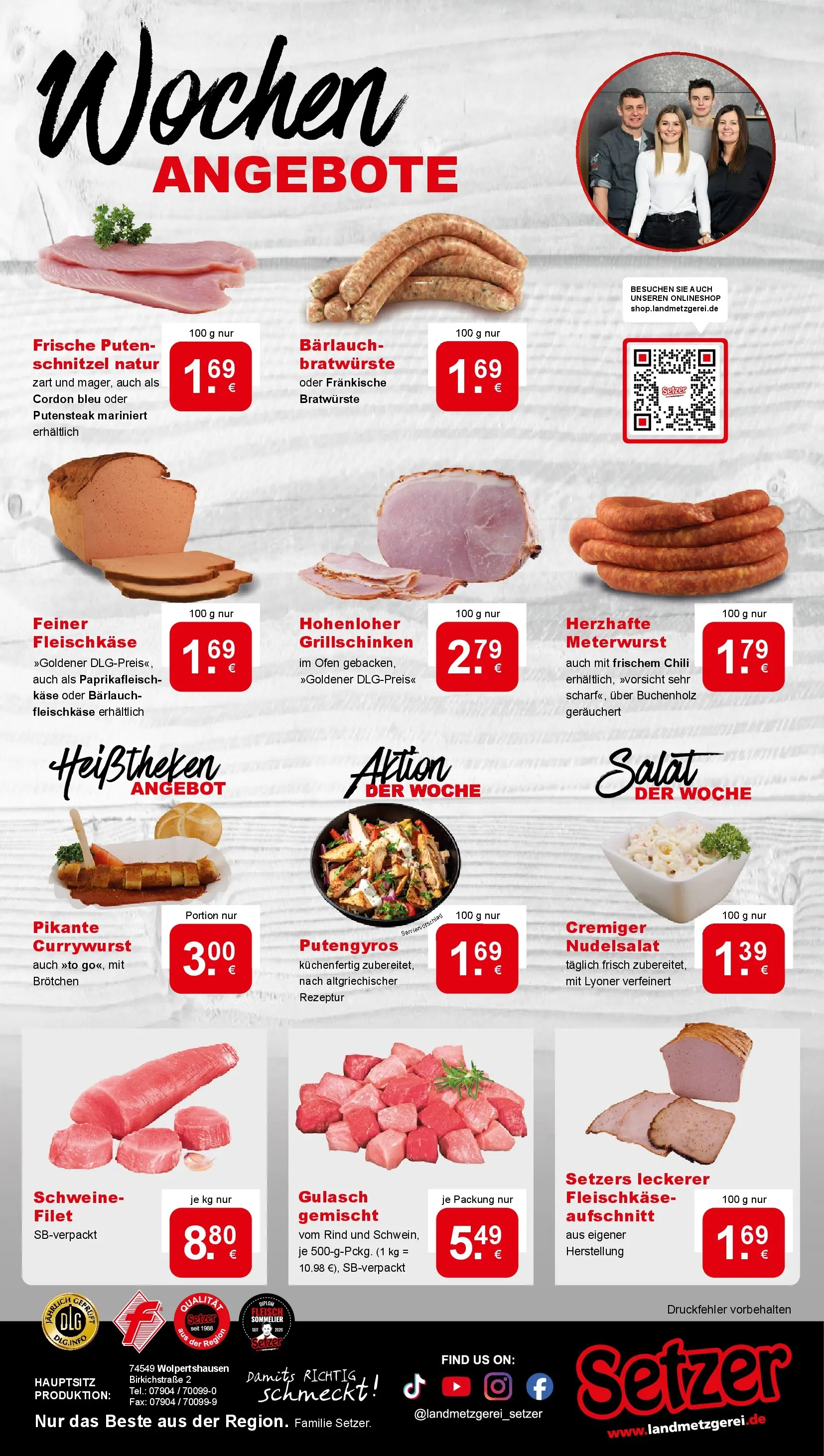 REWE Prospekt ab 29.06.2026 zum Blättern » Angebote | Seite: 10 | Produkte: Gulasch, Chili, Fleisch, Salat
