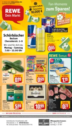 Rewe Prospekt Beckum ab 29.06.2026 gültig
