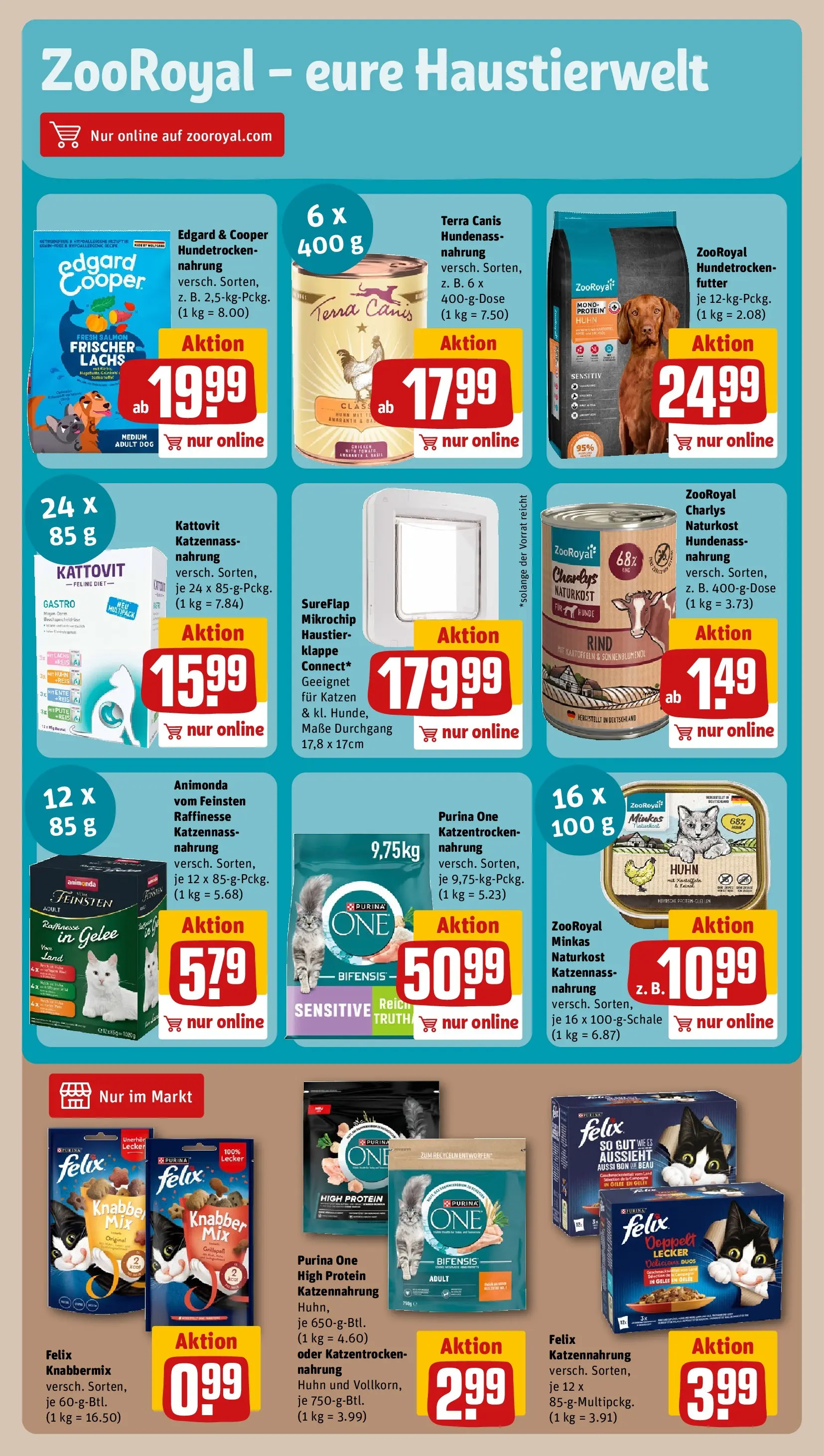 REWE Prospekt ab 29.06.2026 zum Blättern » Angebote | Seite: 28 | Produkte: Purina one, Lachs, Kartoffeln, Reis