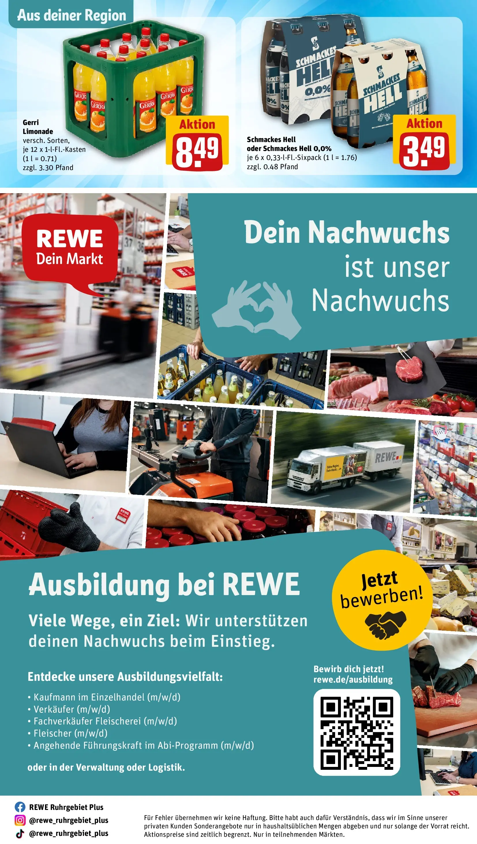 REWE Prospekt ab 29.06.2026 zum Blättern » Angebote | Seite: 31 | Produkte: Limonade