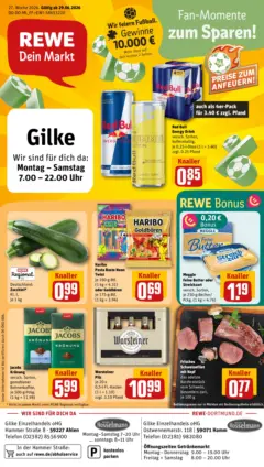 Rewe Prospekt Ahlen ab 29.06.2026 gültig